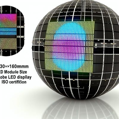 좋은 가격 320*160mm Module Size Globe LED Display with ISO Certification 온라인으로