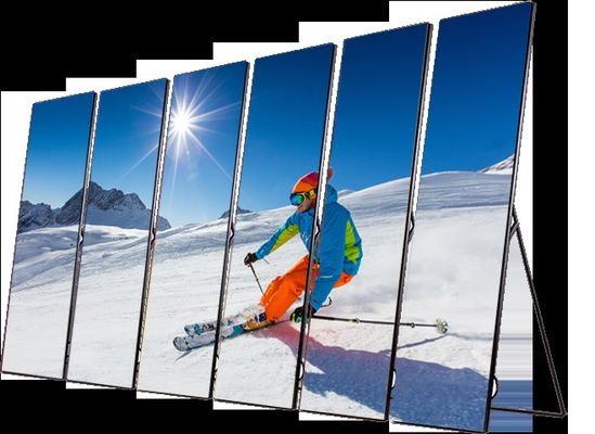 320x160mm LED 포스터 디스플레이 1R1G1B 색상 구성 고객 요구 사항에 따른 680x2000mm 화면 크기