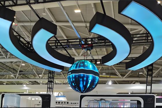 좋은 가격 실내용 360° 풀 컬러 컬러 컬러 스피어 LED 디스플레이 스크린 빌딩 빌보드 온라인으로