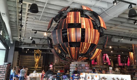 비디오 디스플레이 기능과 FCC 인증을 가진 IP43 방수 구형 LED 화면