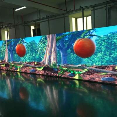 CE/ROHS/FCC 인증 미세 피치 LED 디스플레이 640000도트/m2 밀도 다이캐스트 알루미늄 캐비닛 재질 및 성능