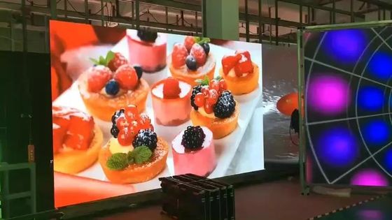 600*337.5MM LED 스크린에 붙은 접착제 이벤트용 임대 파티 임대 솔루션