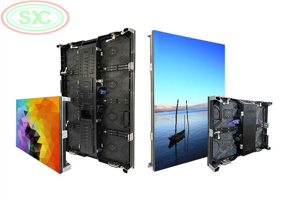 좋은 가격 256x128mm 모듈형 크기와 64x32 도트 해상도를 갖춘 렌탈 LED 디스플레이로 광고 회사에 시각적 효과 제공 온라인으로