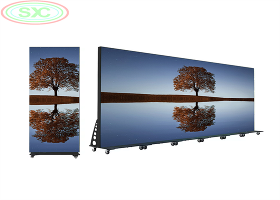 임대 LED 디스플레이 1920 x 640 밀리미터 캐비닛 크기와 1500 Cd / 평방 미터 밝기