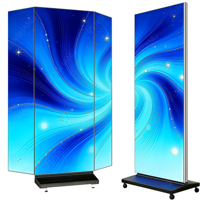 품질 680x2000mm 화면 크기 LED 포스터 디스플레이 1R1G1B 컬러 구성과 16080 모듈 해상도 실내 디지털 사이니지를위한 완벽한 공장