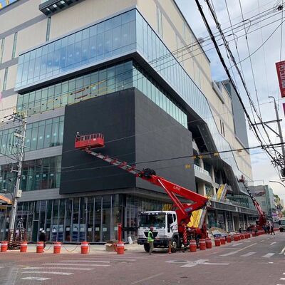 직각 P6 야외 LED 디스플레이 풀 컬러 비디오 LED 화면 6500 알고 휘도