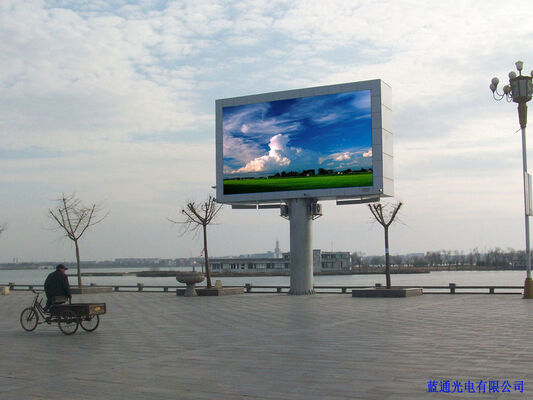 야외 방수 P6 960x960mm SMD2727 LED 디스플레이 고정 설치 LED 광고 벽