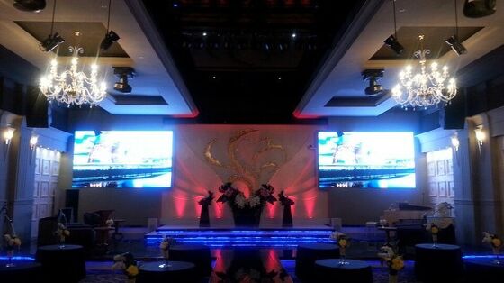 좋은 가격 LED 디스플레이 실내 P3.9 500x500mm 캐비닛 LED 임대 LED 비디오 벽 및 3840hz 갱신 속도 온라인으로