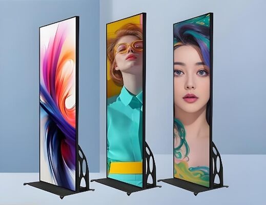 좋은 가격 680x2000mm 화면 크기 디지털 실내 포스터, SMD2121 LED 칩 포함, 효과적인 실내 시각 커뮤니케이션 제공 온라인