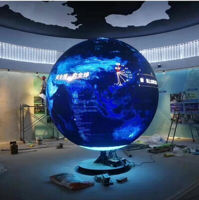 좋은 가격 모듈 크기 320160mm 구형 LED 스크린, 에피스타 LED 칩 CE 인증, 구형 광고 및 이벤트 비주얼에 최적화 온라인