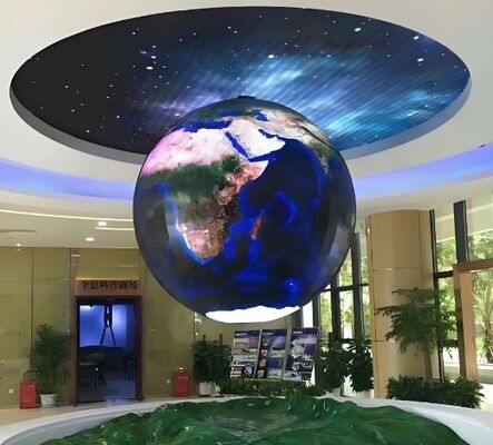 좋은 가격 CE 인증 Sphere LED 화면 에피스타 LED 칩을 장착한 적합 쇼핑몰 이벤트 동적 광고 디스플레이 온라인