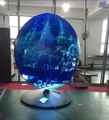 좋은 가격 DC5V 전압을 사용하는 방수 IP43 구형 LED 디스플레이, 동적 광고 및 인터랙티브 설치에 적합 온라인