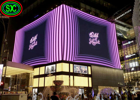 품질 고휘도 LED 옥외 광고 스크린 P5/P4 넓은 시야각 LED 스크린 옥외 광고 공장