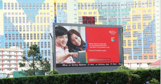 전체 컬러 광고 LED 비디오 디스플레이 교회 / 놀이터 100000 시간 수명