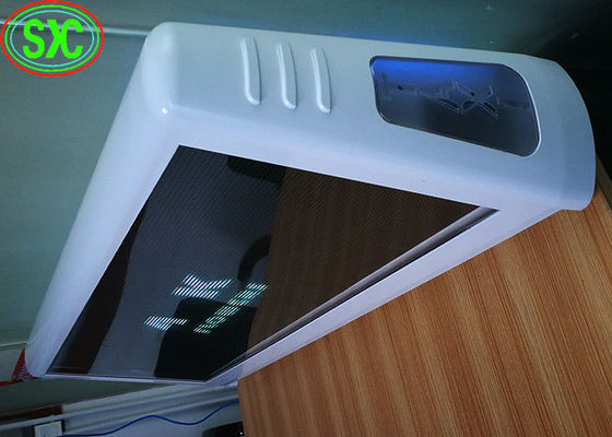 2.5mm Pitch Size Car LED Sign Display 96*32 Cm DC 5V 전압 및 타겟 광고를 위한 사용자 정의 가능한 콘텐츠