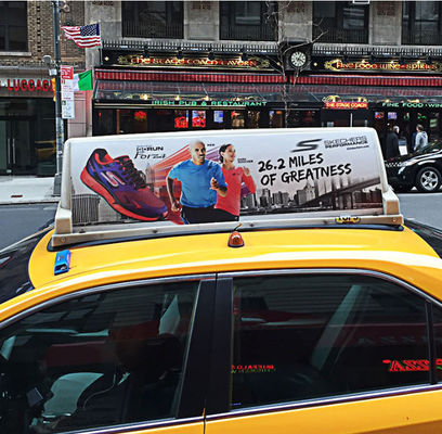 384*128점 화면 해상도와 장기적인 성능이있는 야외 자동차 LED 신호 디스플레이