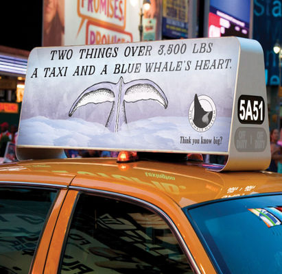 방수 자동차 LED 표지판 야외 다채로운 택시 지붕 화면 이중 측면