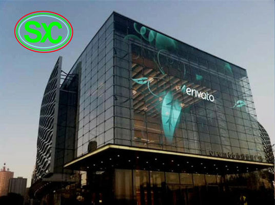 좋은 가격 높은 투명한 LED 격자 스크린, CP15.625 풀 컬러 LED 격자 전시 온라인으로