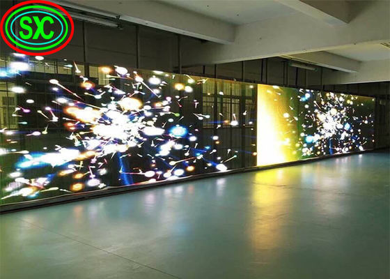 좋은 가격 풀 컬러 HD 유연성 4000cd/sqm 투명 LED 패널 투명 LED 화면 유리 LED 디스플레이 온라인으로