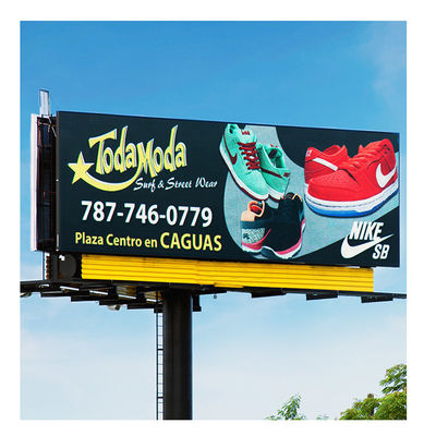 외부 방수 고정 설치 전자 LED 광고 화면 전체 색상