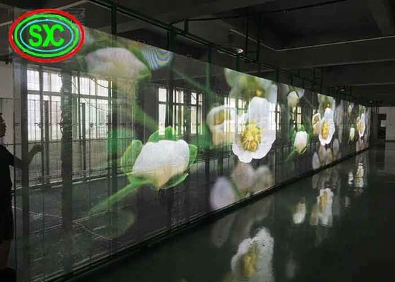 좋은 가격 밝기 투명 LED 화면, 전체 색상 LED 광고 광고판 온라인으로