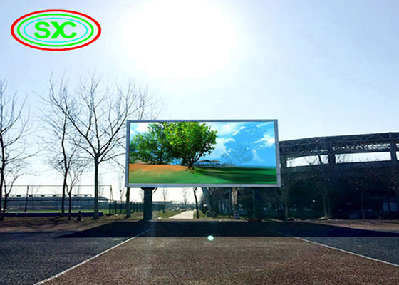 좋은 가격 P10 LED는 LED 디스플레이를 광고하는 야외 비디오 월 에너지 절약고 휘도를 지킵니다 온라인으로