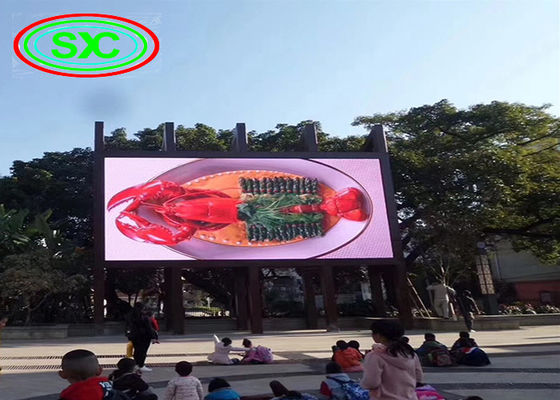 좋은 가격 광고를 위해 야외인 IP65 P10 SMD LED 디스플레이 화면고 휘도 온라인으로