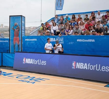 5000 알 P8 야외 풀 컬러 경기장 주변 LED 디스플레이