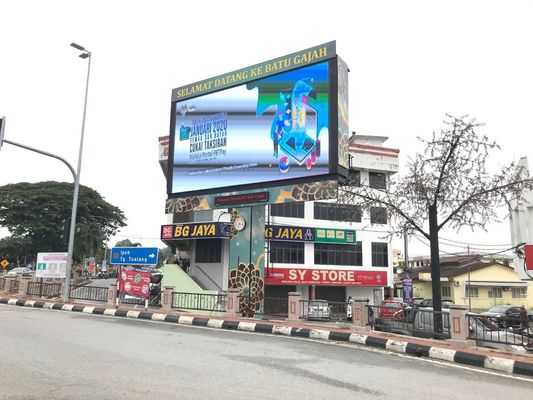 좋은 가격 야외 풀 컬러 방수 LED 디스플레이 960*960mm SMD3535 10mm 픽셀 TV 광고판 온라인으로