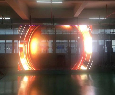 좋은 가격 실내 투명한  500x1000mm 와이파이 소매 유리 윈도우 P7.81 투명 유리 LED 디스플레이 화면 온라인으로