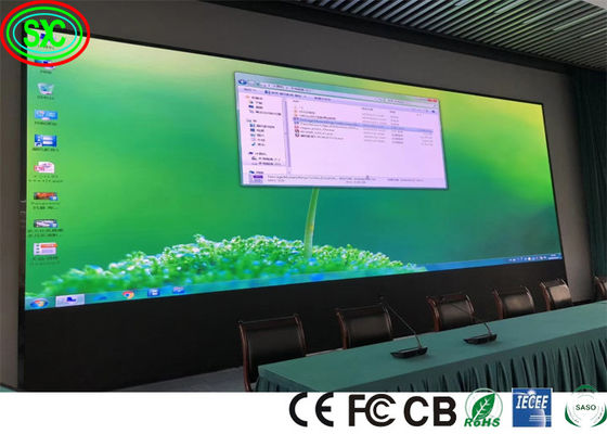 좋은 가격 P3 실내 풀 컬러 LED 디스플레이 4K 고해상도는 행사 회의를 위한 비디오 월을 이끌었습니다 온라인으로