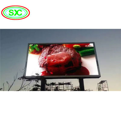 좋은 가격 IP 65 야외  LED 디스플레이는 P10 960*960mm 1/4 스캔 160x160mm 모듈을 담급니다 온라인으로
