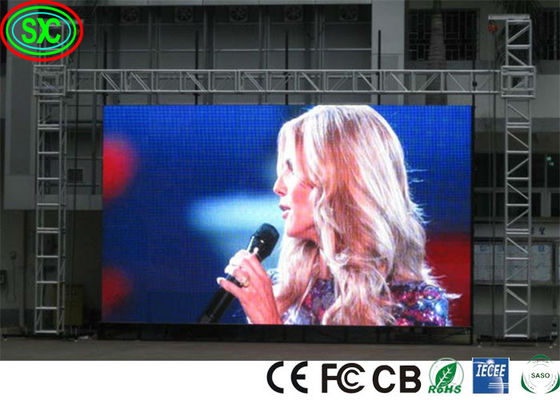 좋은 가격 FCC IECEE 6000cd 40000dots/sqm 1R1G1B 스테이지 LED 스크린 풀 컬러 LED 디스플레이 온라인으로