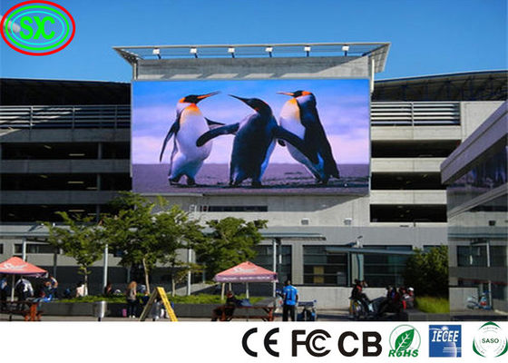 좋은 가격 야외 P6 SMD2727 1R1G1B 7000cd/m2 풀 컬러 LED 패널 야외 풀 컬러 LED 디스플레이 온라인으로