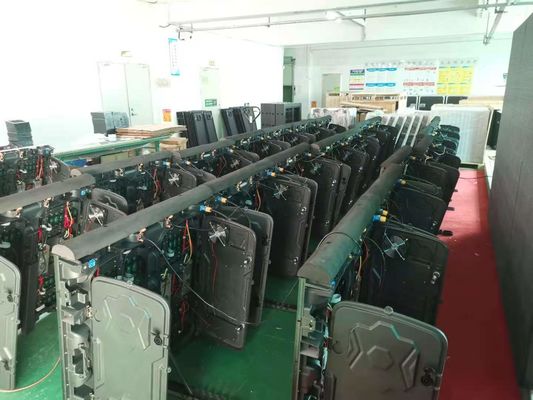 야외 P10 16X32mm 경기장은 축구를 위한 디스플레이를 이끌었습니다