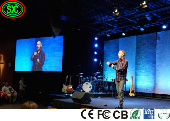 IP34 스테이지 콘서트 백스테이지 P3.9 LED 비디오 패널 벽 넓은 관점 스테이지 LED 화면