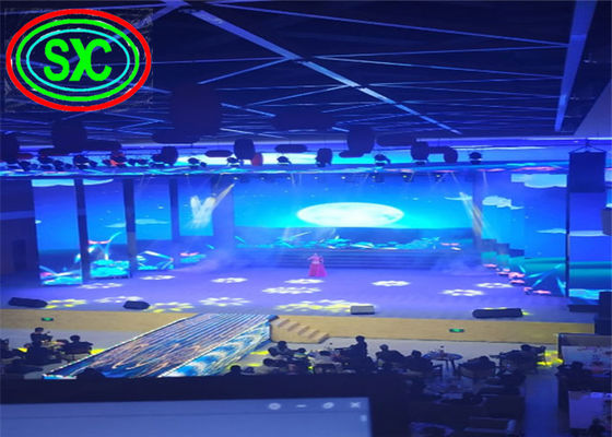 좋은 가격 방수 RGB SMD1921 P3.91 임대는 비디오 월 40W를 이끌었습니다 온라인으로