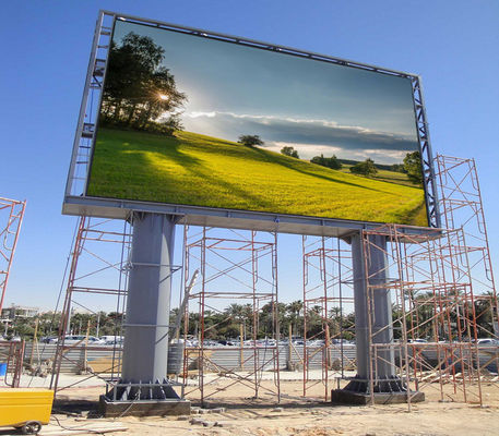 좋은 가격 풀 컬러 8500 알 P10 운동 경기장 LED 디스플레이 ISO2001 온라인으로