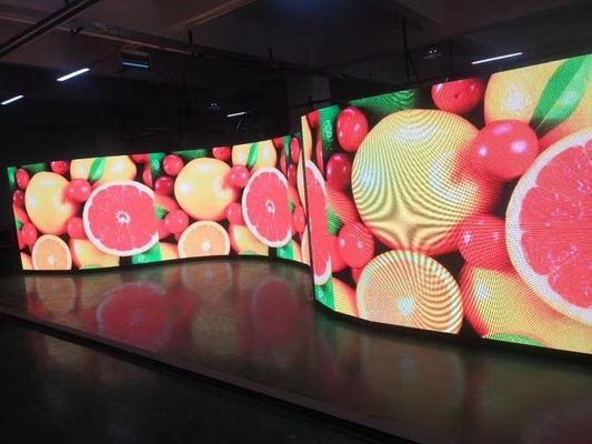 좋은 가격 5500 알 P3.91 단계 임대 LED 디스플레이 500x500 LED 내각 48W 온라인으로