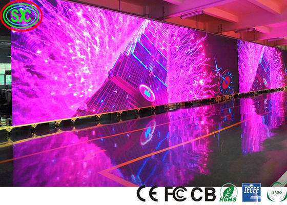 좋은 가격 스테이지 LED 스크린, 높은 밝기와 최적의 시청을 위한 조절 가능한 콘트라스트 SMD2121 1100nits P3.91 온라인으로
