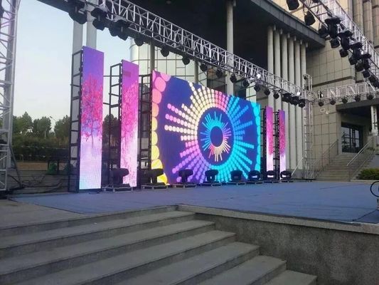좋은 가격 높은 새로 고침 임대 500x500mm  상자 p3.91 무대 LED 스크린 실내이 생물은 무대 행사를 위해 모입니다 온라인으로