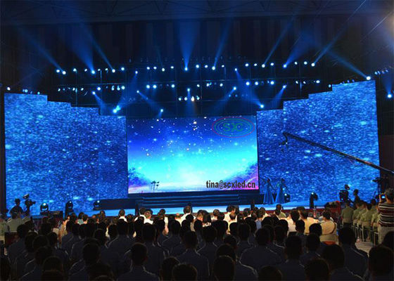 좋은 가격 실내 풀 컬러 P3.91 LED 비디오 디스플레이 화면 무대 배경 500*1000mm 이벤트 온라인으로
