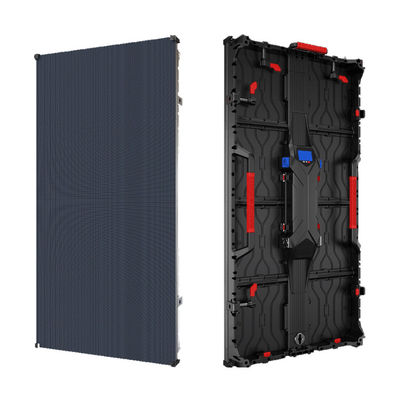 유연한 풀 컬러 스테이지 배경 LED 화면 P4.81 실내 광고 비디오 벽