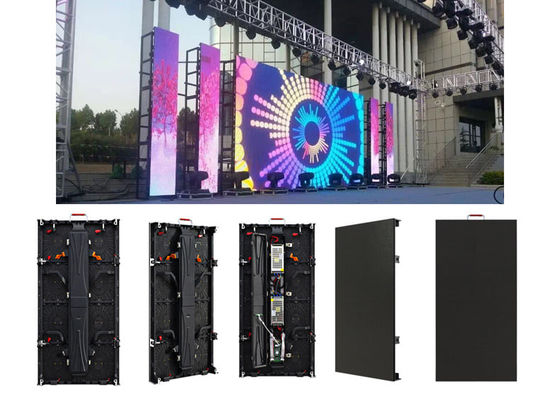 실내 HD P3.9 LED 스크린 스테이지 배경 소음이 없는 3840Hz 새로 고침 Rate,500x500mm cabinet,1920hz 요금, 노바 제어 시스템