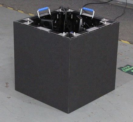 6면 SMD3535 2000nits 큐브 LED 비디오 월 P3.91mm DJ 스테이지