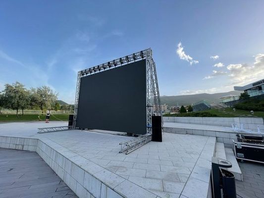 좋은 가격 대여 이벤트용 Satage 설치 LED 배경 화면, LED 무대 커튼 스크린 P3.91 / P4.81 500x500mm 캐비닛 온라인으로
