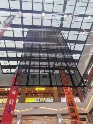 좋은 가격 G3.91-7.82 SMD2121 눈에 띄는 광고를 위한 투명한 LED 화면 온라인으로