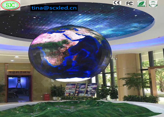 좋은 가격 320*160mm 모듈 크기 FCC 인증을 가진 Globe LED 디스플레이 온라인으로