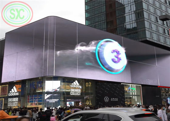 광고를 위한 직접 얻은 공장 프라이스풀 색 SMD P10 1R1G1B 야외 LED 디스플레이