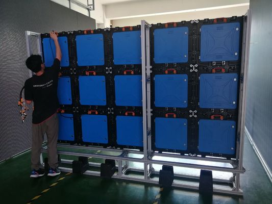 좋은 가격 실내 P5 렌탈 스크린 640x640mm 디지털 디스플레이 알루미늄 스크린 led 사인 보드 비디오 LED 스크린 벽 온라인으로